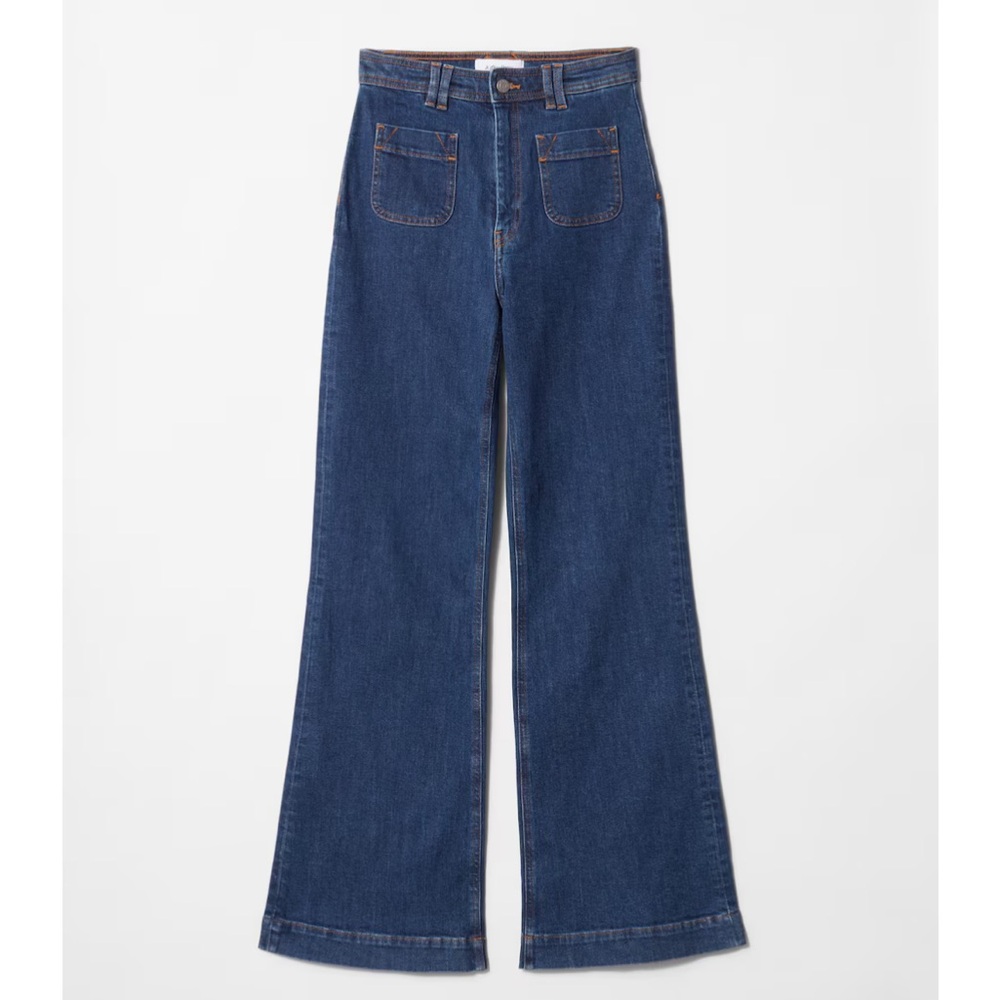& Other Stories High Waisted Flare Jeans